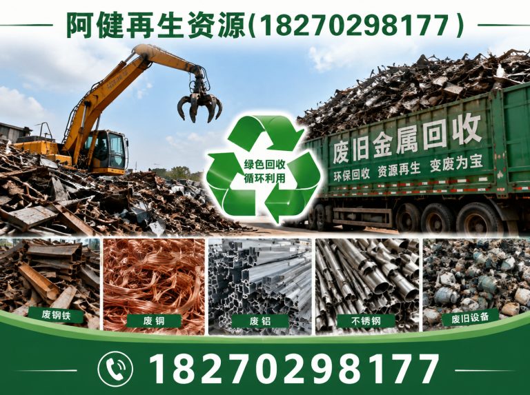 阳新县废旧金属回收展示图